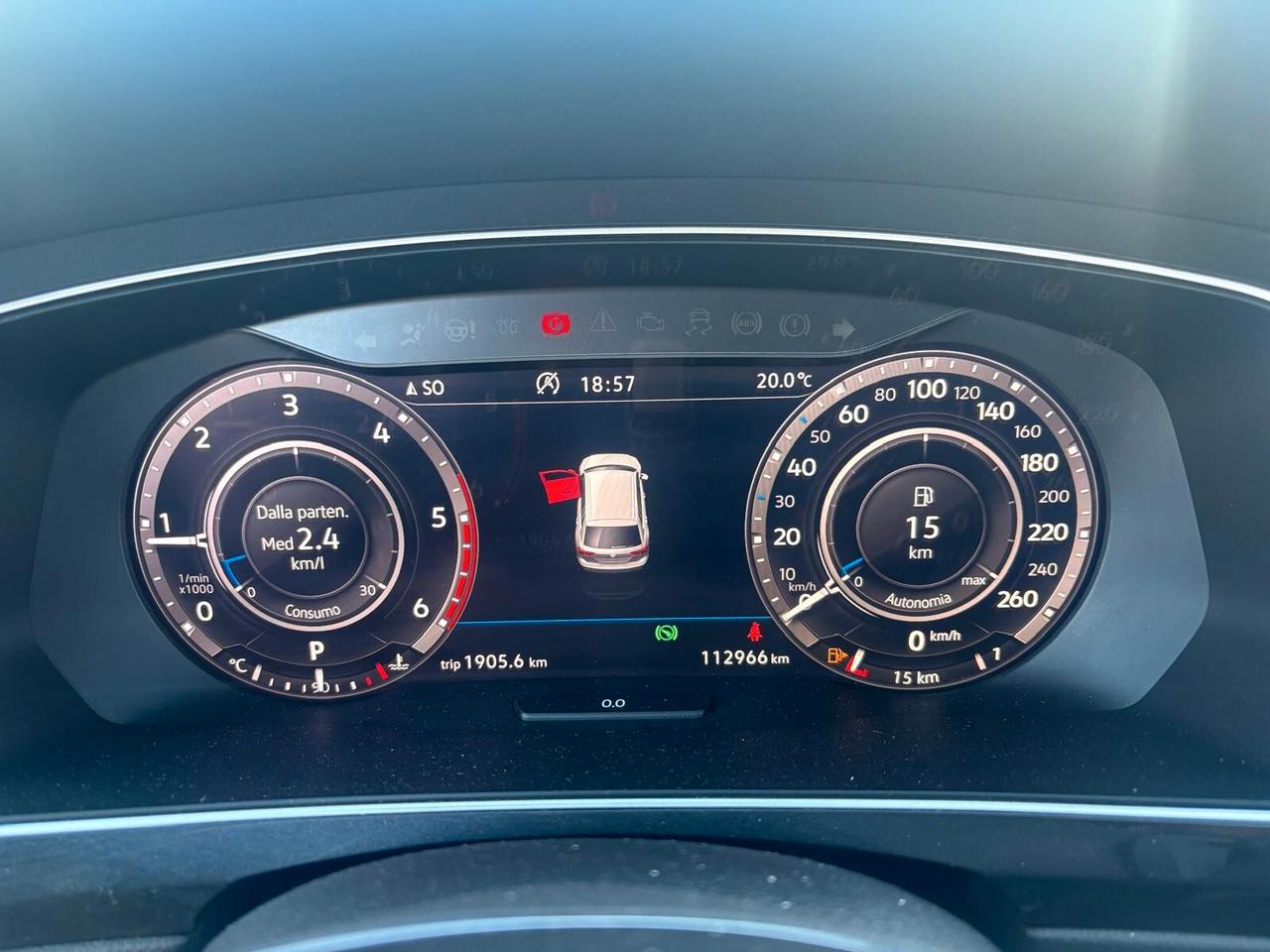 Volkswagen Tiguan 2.0 TDI SCR DSG 4MOTION Advanced BMT