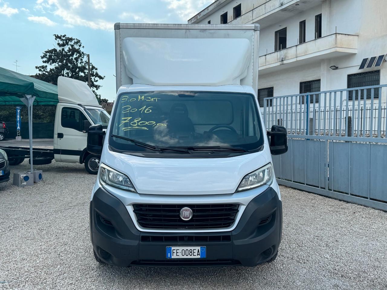 Fiat Ducato 3000 Multijet 130cv patente B anno 2016