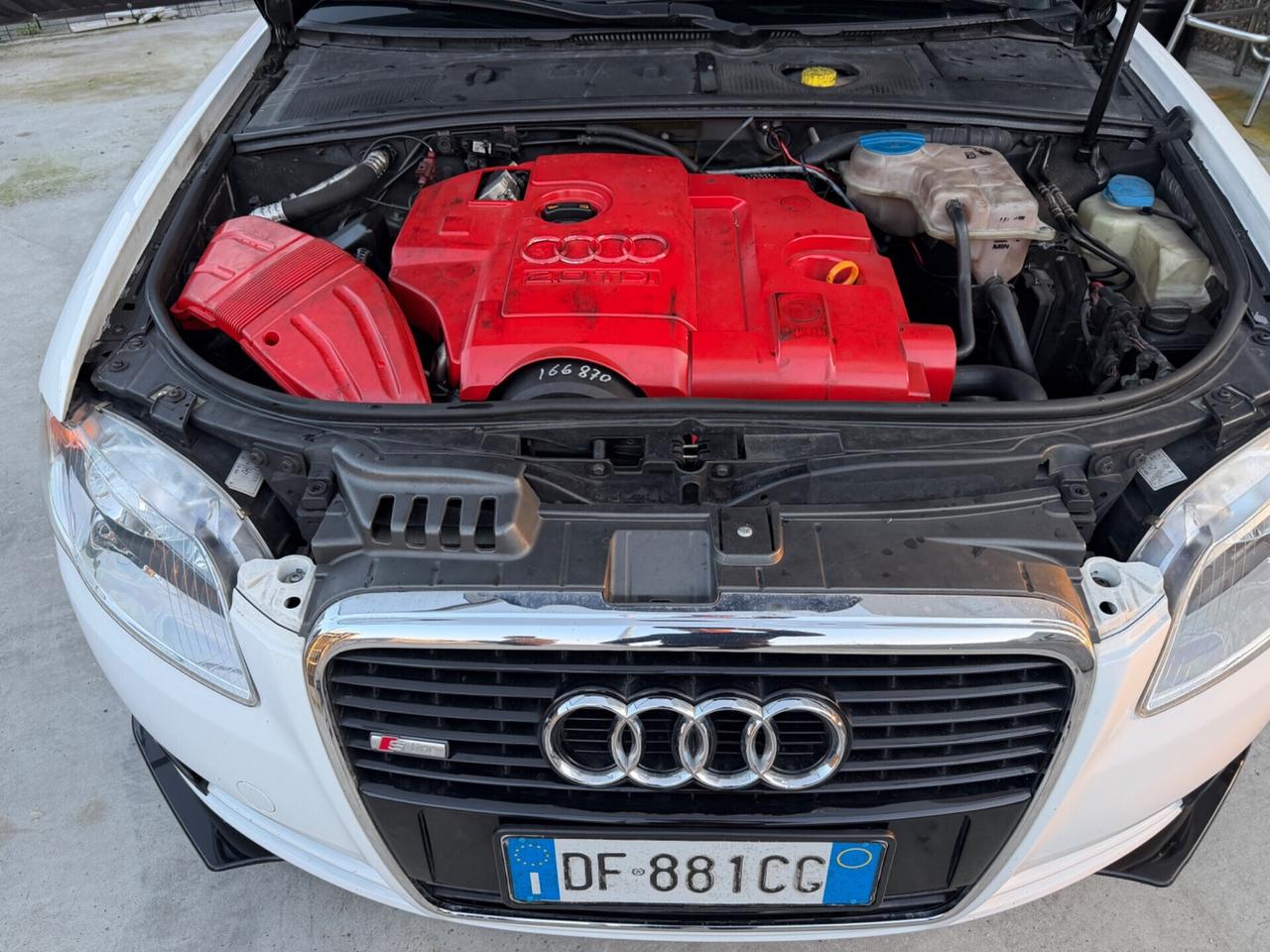 AUDI A4 S-LINE CABRIO 2.0 TDI 6MARCE MANUALE