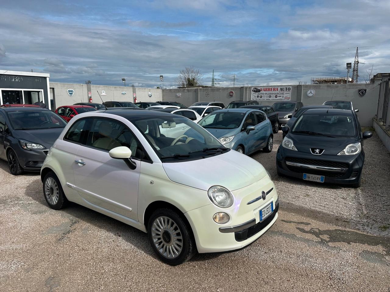 Fiat 500 1.2 Lounge 2010 Perlato Km 115.000