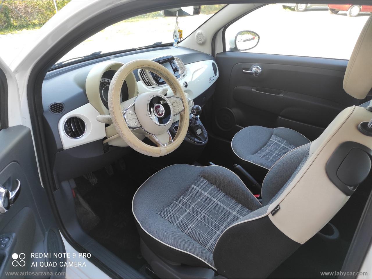 FIAT 500 1.2 Lounge 3 ANNI GARANZIA -- 15GG SODDISFATTI O RIMBORSATI