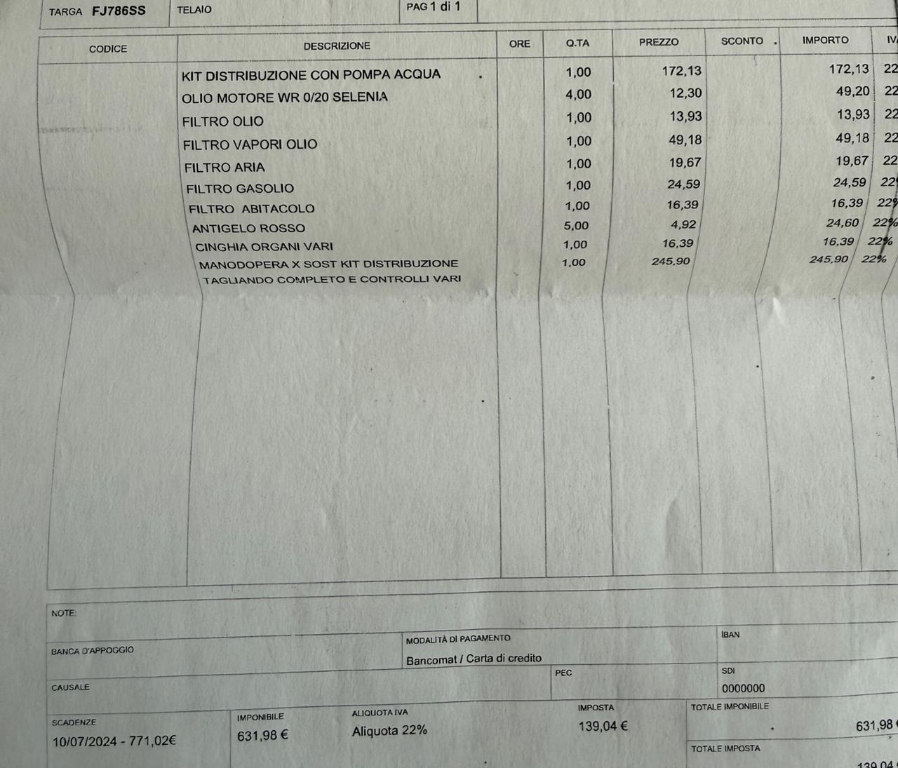 Alfa Romeo Giulia 2.2 Turbodiesel 150 CV