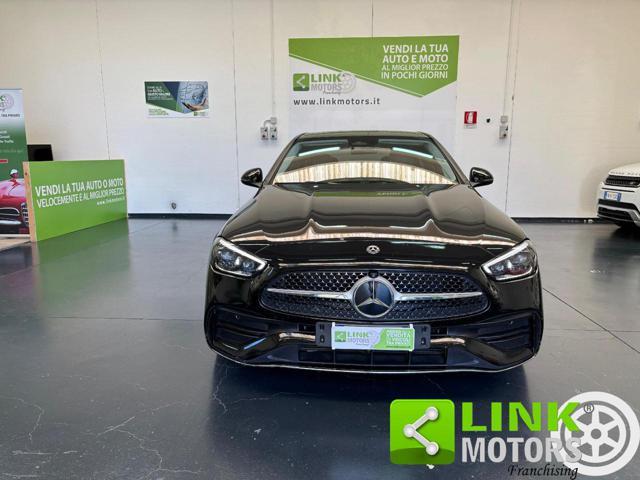 MERCEDES-BENZ C 220 d AMG PREM, KM CERT, PELLE/ALC, FULL LED.