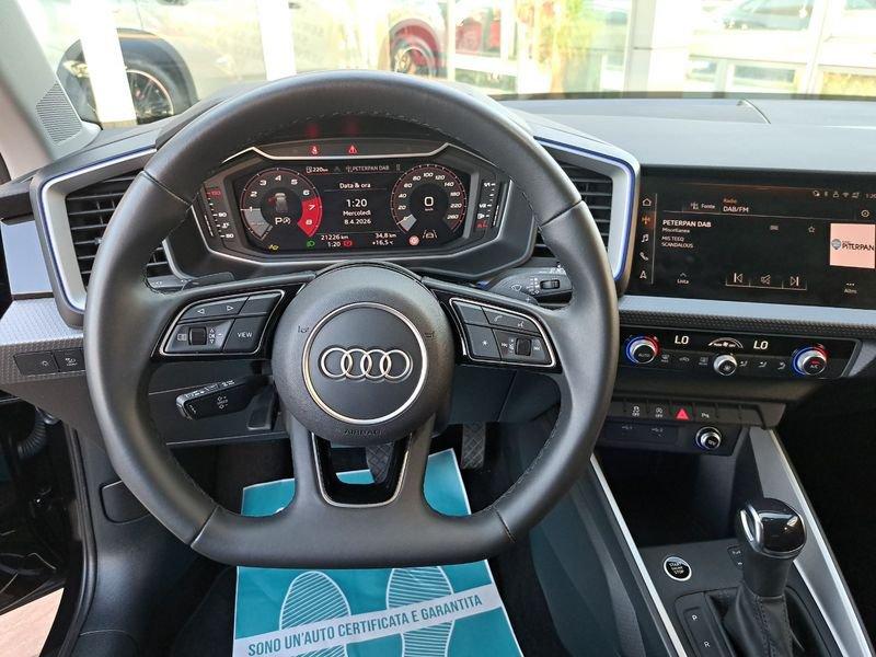 Audi A1 Sportback 30 TFSI S tronic Identity Black
