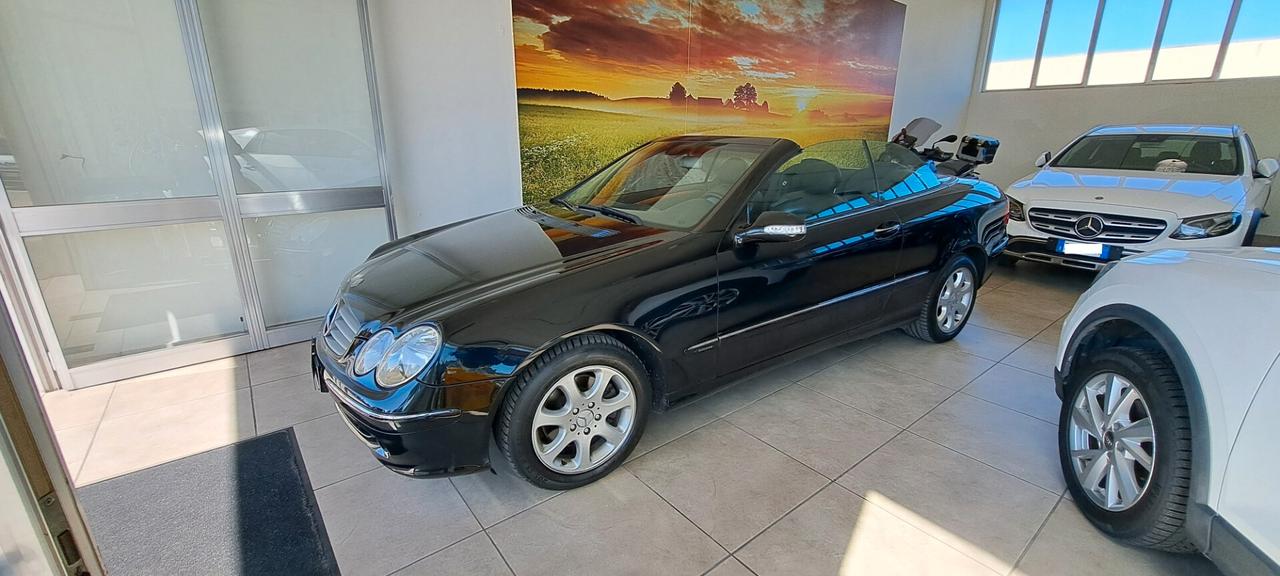 Mercedes CLK 200 Cabrio Elegance-PELLE-CRUISE*ASI*PDC...