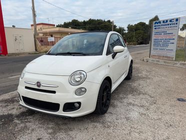 Fiat 500 1.2 "S" cabriolet - 1.2 benz - 2014