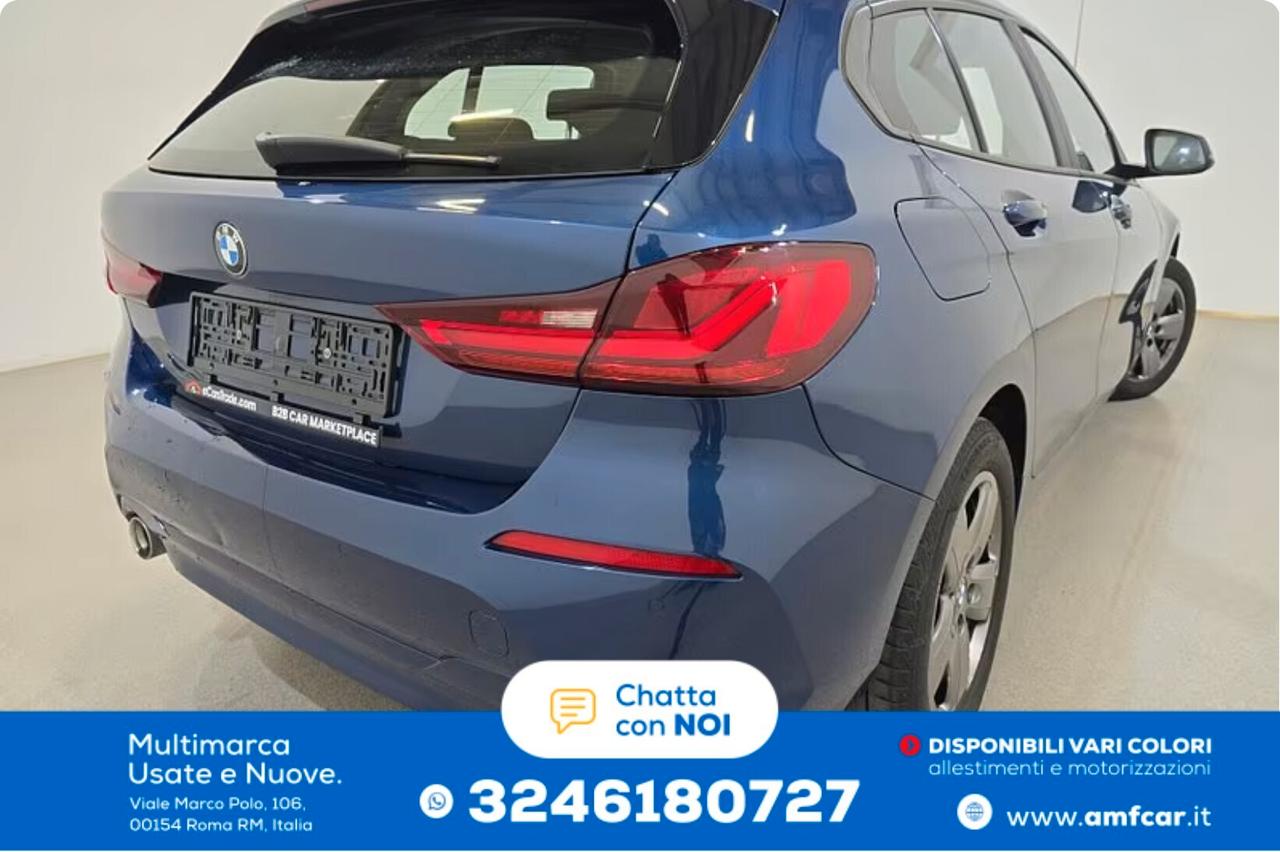 Bmw 116d 5p. Advantage cambio manuale 5 porte Navi