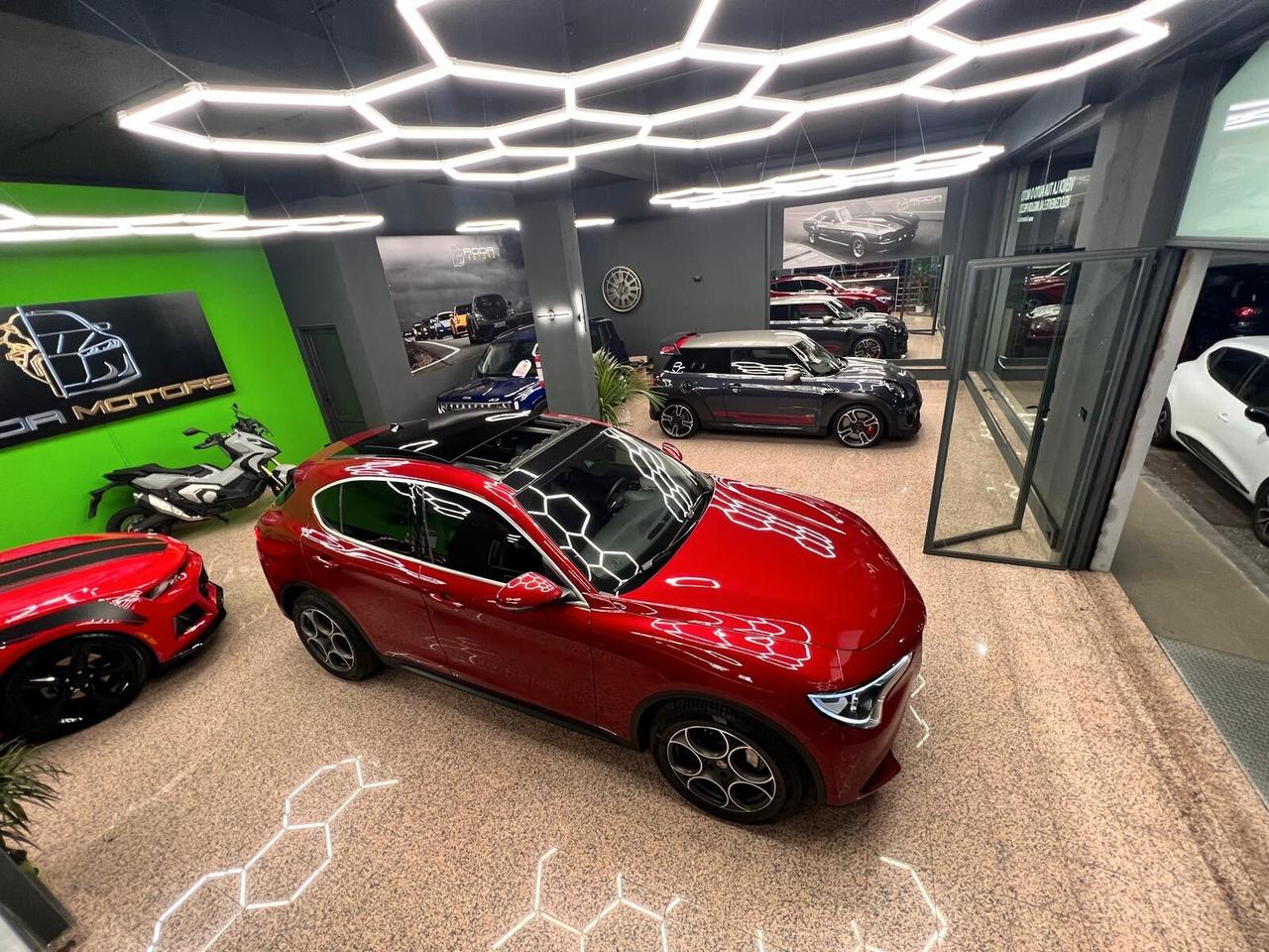 Alfa Romeo Stelvio 2.2 Turbodiesel 180 CV AT8 Q4 Executive red competition