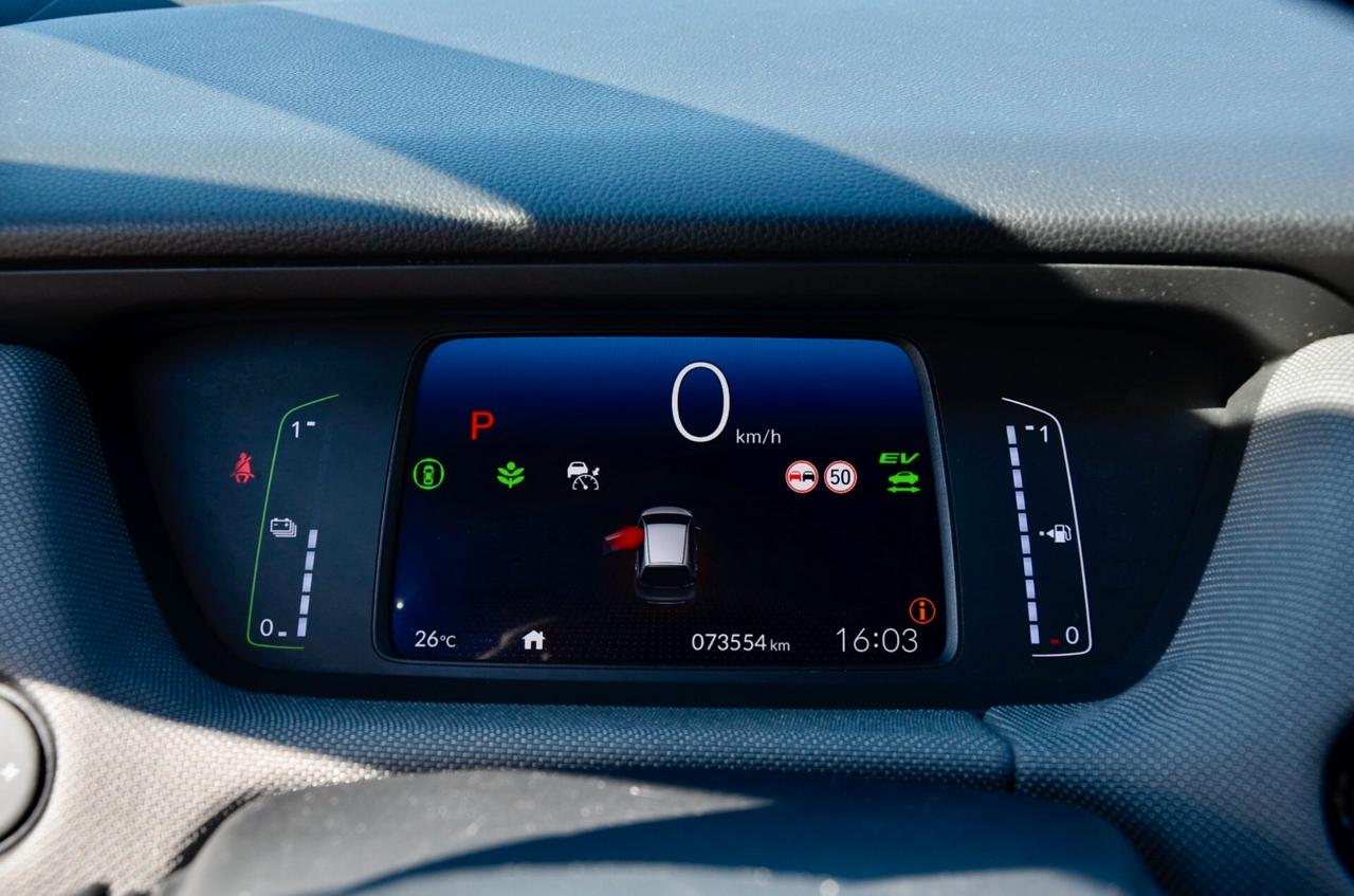 HONDA JAZZ CROSSTAR 1.5 HEV EXECUTIVE BICOLOR 98cv ECVT, UNICOPROPRIETARIO, SERVICE HONDA, UFF ITALIANA, EURO 6D, HIGH BEAM, RETROCAMERA, APPLE ANDROID, PERMUTE