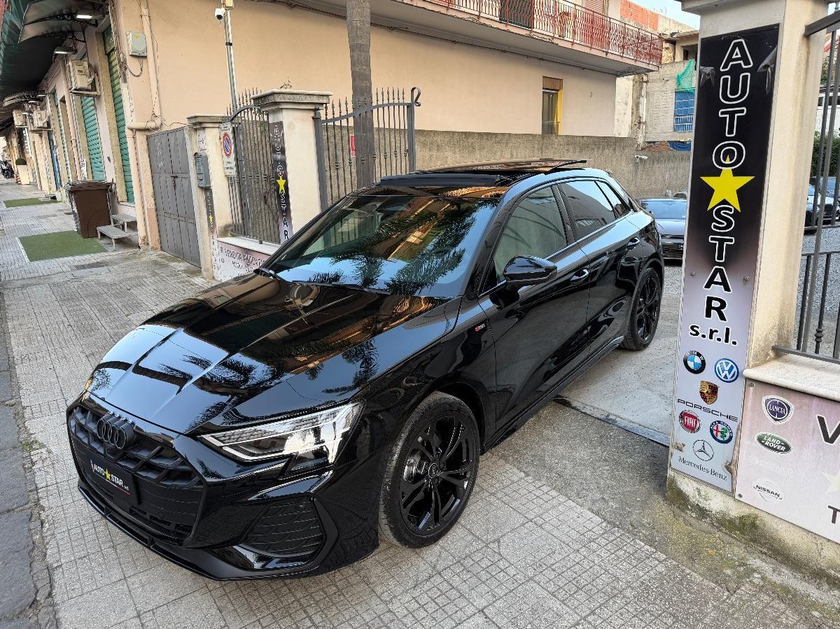New Audi A3 Sportback 35 TFSI S-line Idenity Black 150CV