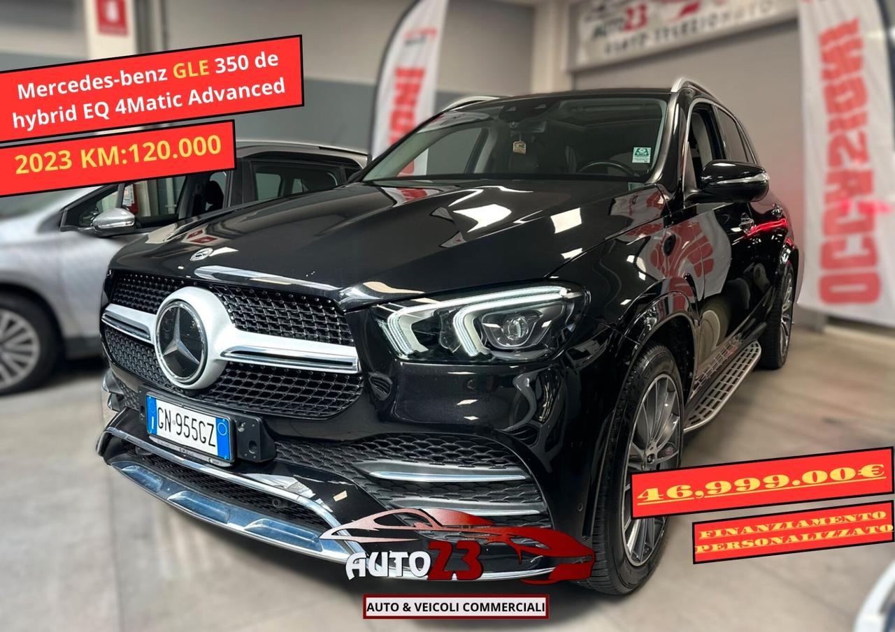 Mercedes-benz GLE 350 de hybrid EQ 4Matic Advanced Plus