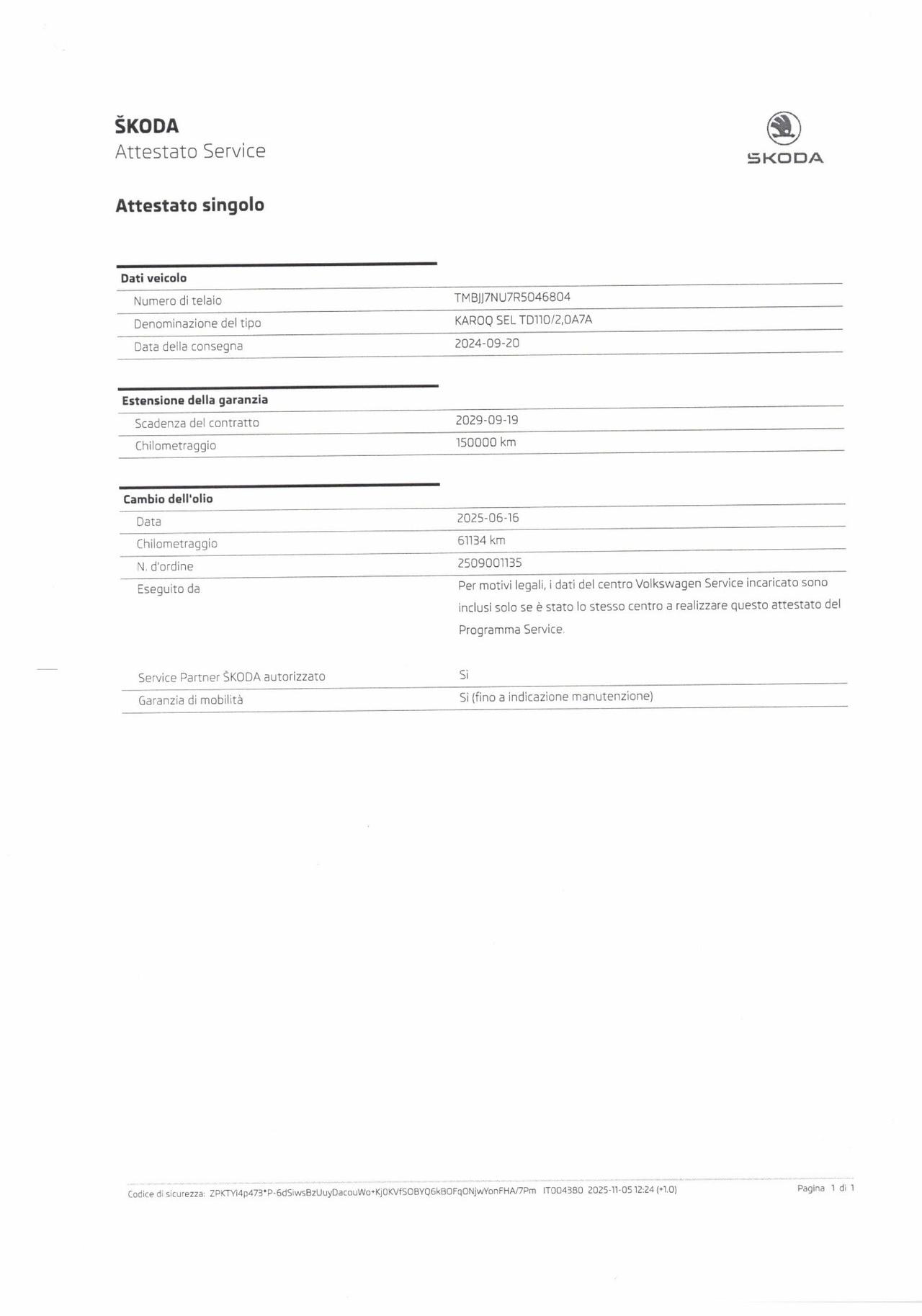 Skoda Karoq 2.0 TDI EVO SCR DSG Style