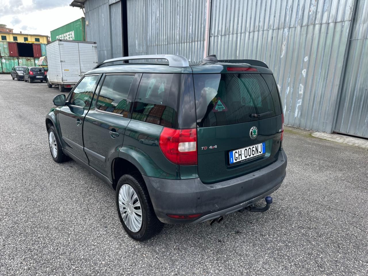 Skoda Yeti 2.0 TDI CR 170CV 4x4 Experience gancio traino