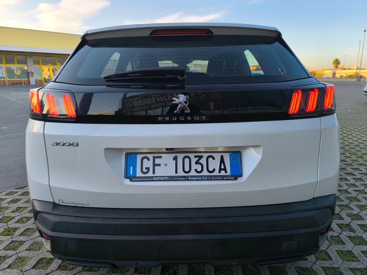 PEUGEOT 3008 EAT 1.5 HDI 130cv 03/2021 LED/NAVI/SENS.ANT/POST