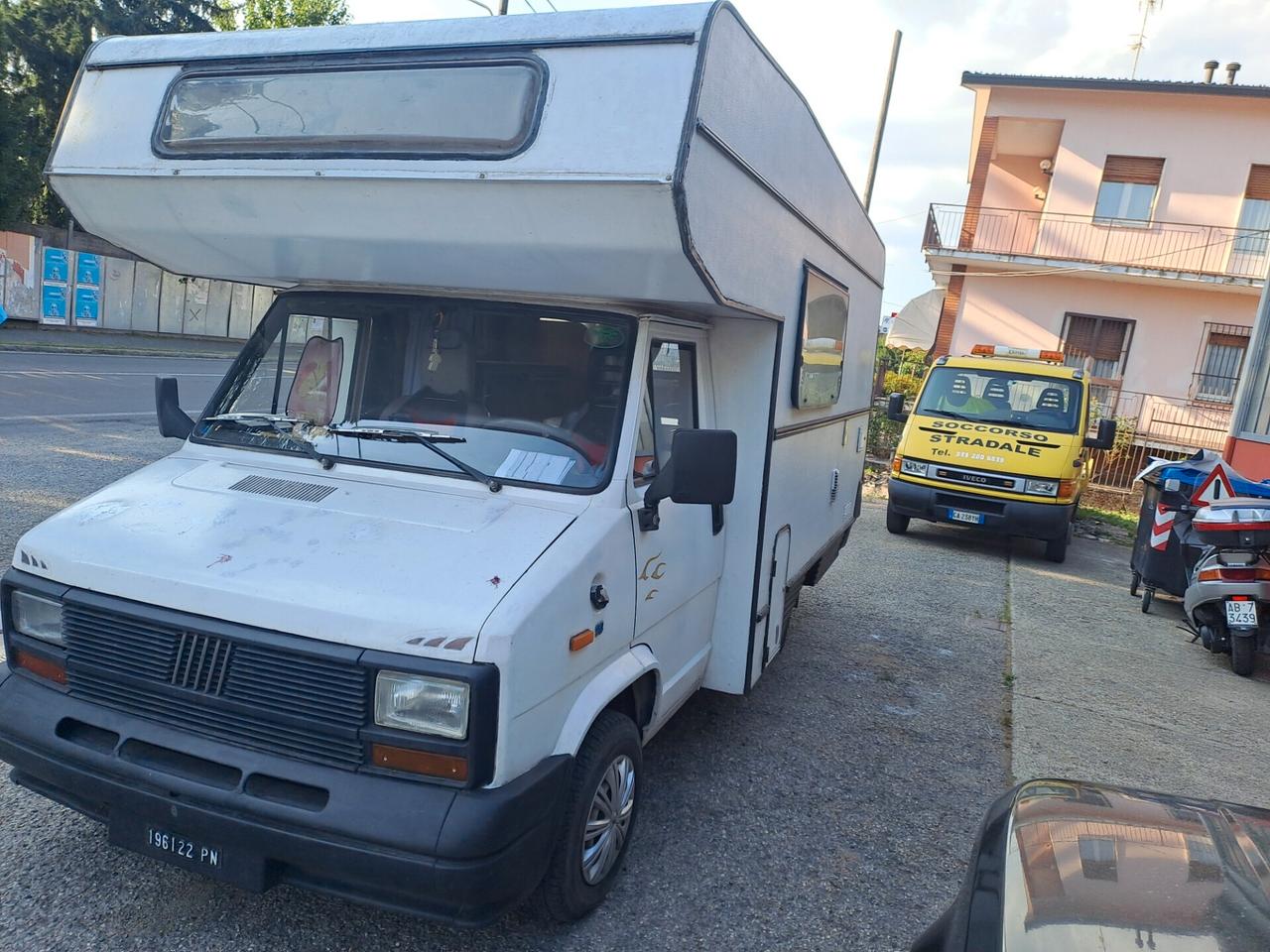 Fiat camper 2.5 diesel d'epoca 6 posti