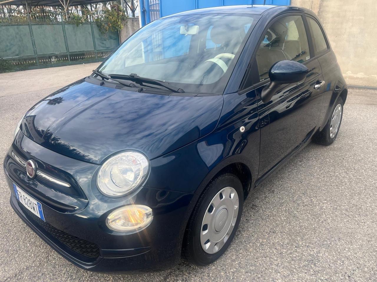 Fiat 500-1.2 benz-km 80000-09/2018