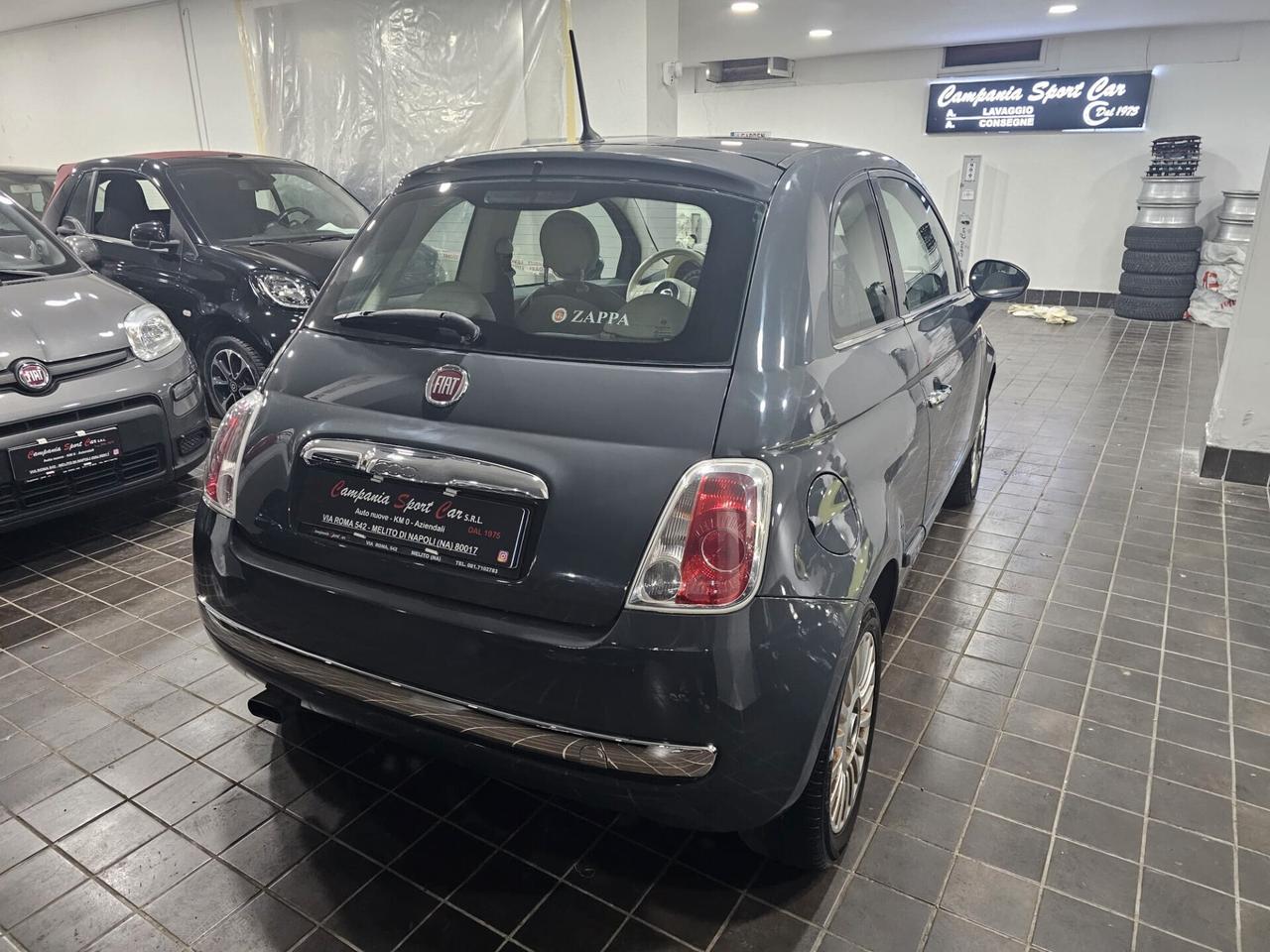 NUOVA FIAT 500 LOUNGE 1.2 BENZ 69CV TETTO PANORAMICO