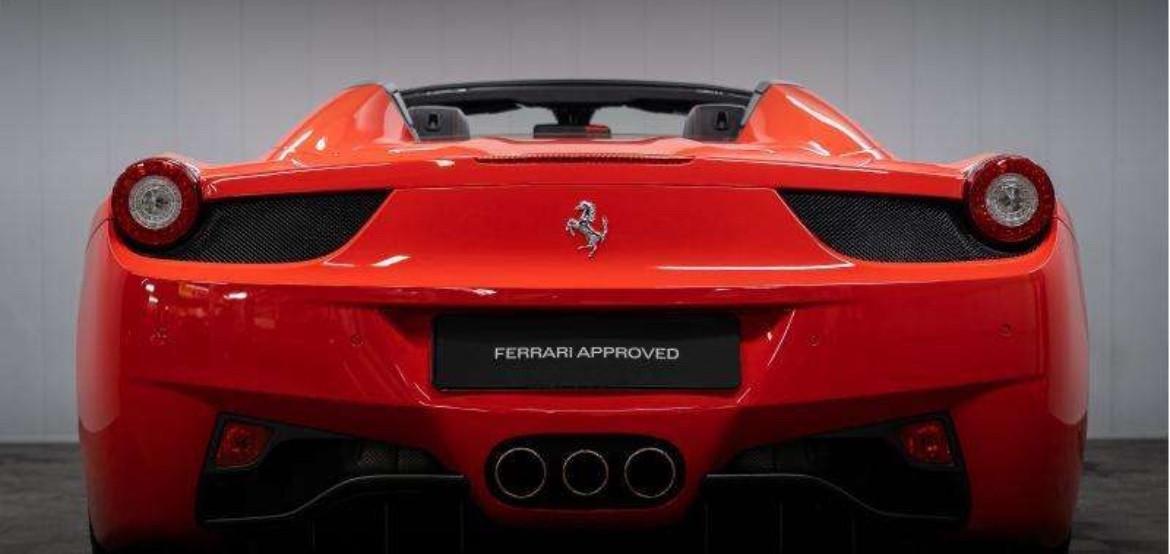 FERRARI 458 ITALIA SPIDER V8 566 CV