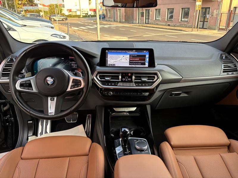 BMW X3 xdrive20d mhev 48V Msport auto FARI LASER-NAVI-19"