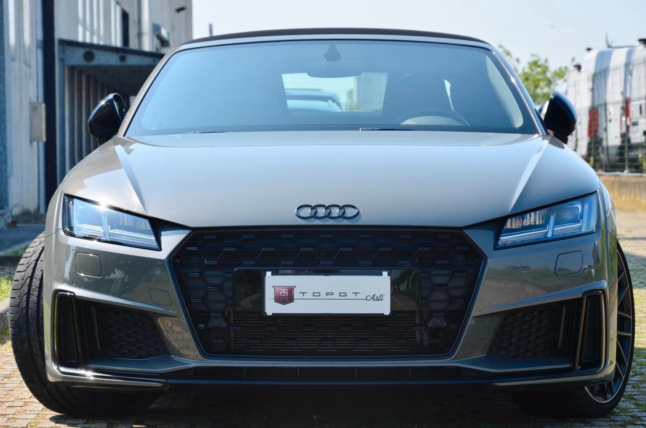 AUDI TT ROADSTER 40 2.0 TFSI S-TRONIC S-LINE COMPETITION PLUS 197cv, GARANZIA UFF BMW, SERVICE AUDI, EURO 6D, 20", NAVI, PERMUTE