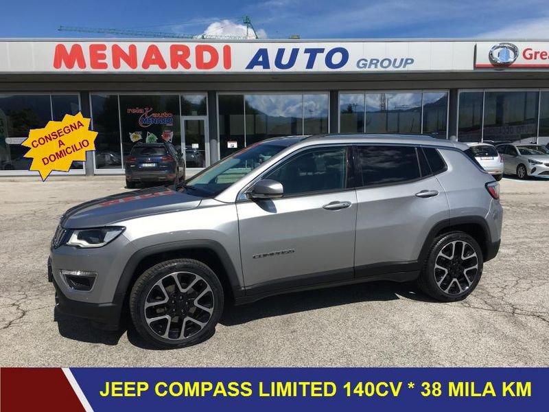 Jeep Compass 1.4 M.Air 140cv Limited CERCHI 19"+NAVI 37 MILA KM!!