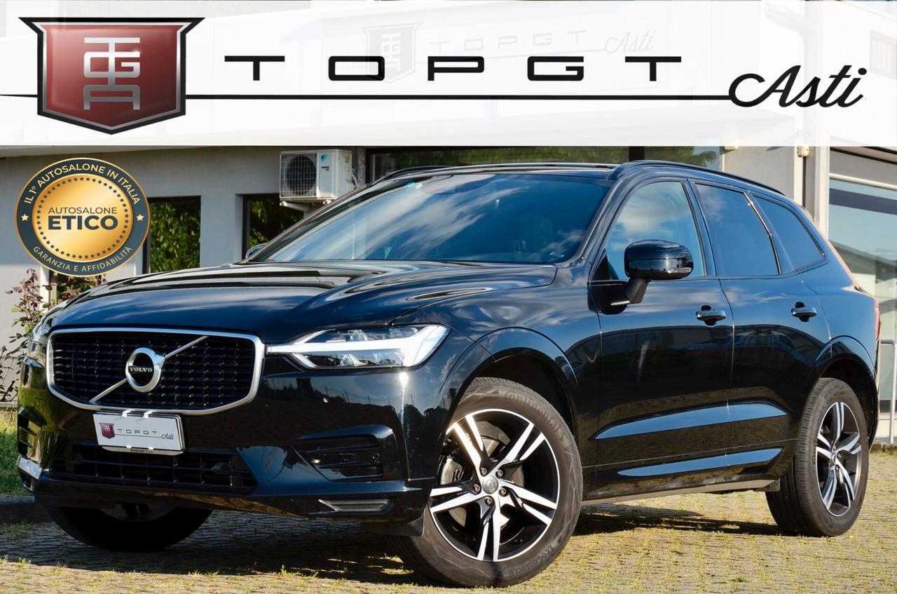 VOLVO XC60 2.0 d4 R-DESIGN AWD 190cv GEARTRONIC, UNICOPROPRIETARIO, UFF ITALIANA, EURO 6D, FULL LED, NAVI, 19", PERMUTE