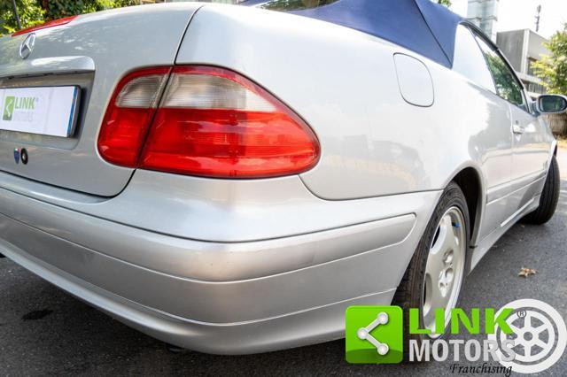 MERCEDES-BENZ CLK 200 Kompressor 192CV Cabrio Elegance - ISCRITTA ASI