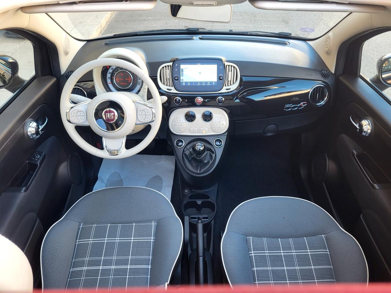Fiat 500 C 1.2 Lounge+Car Play+Clima Autom......