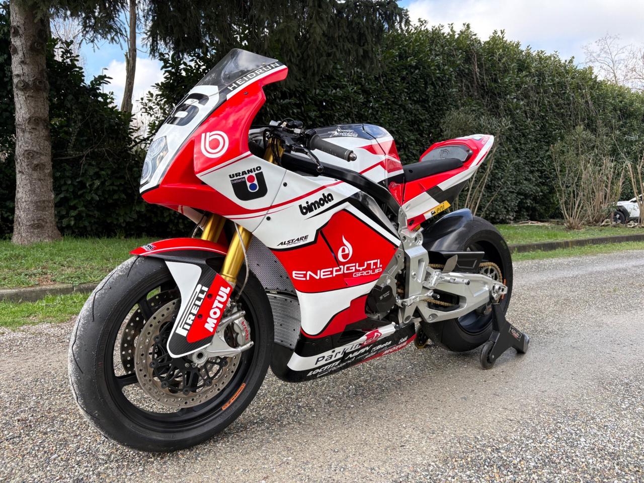 Bimota BB3 con motore/elettronica BMW HP4