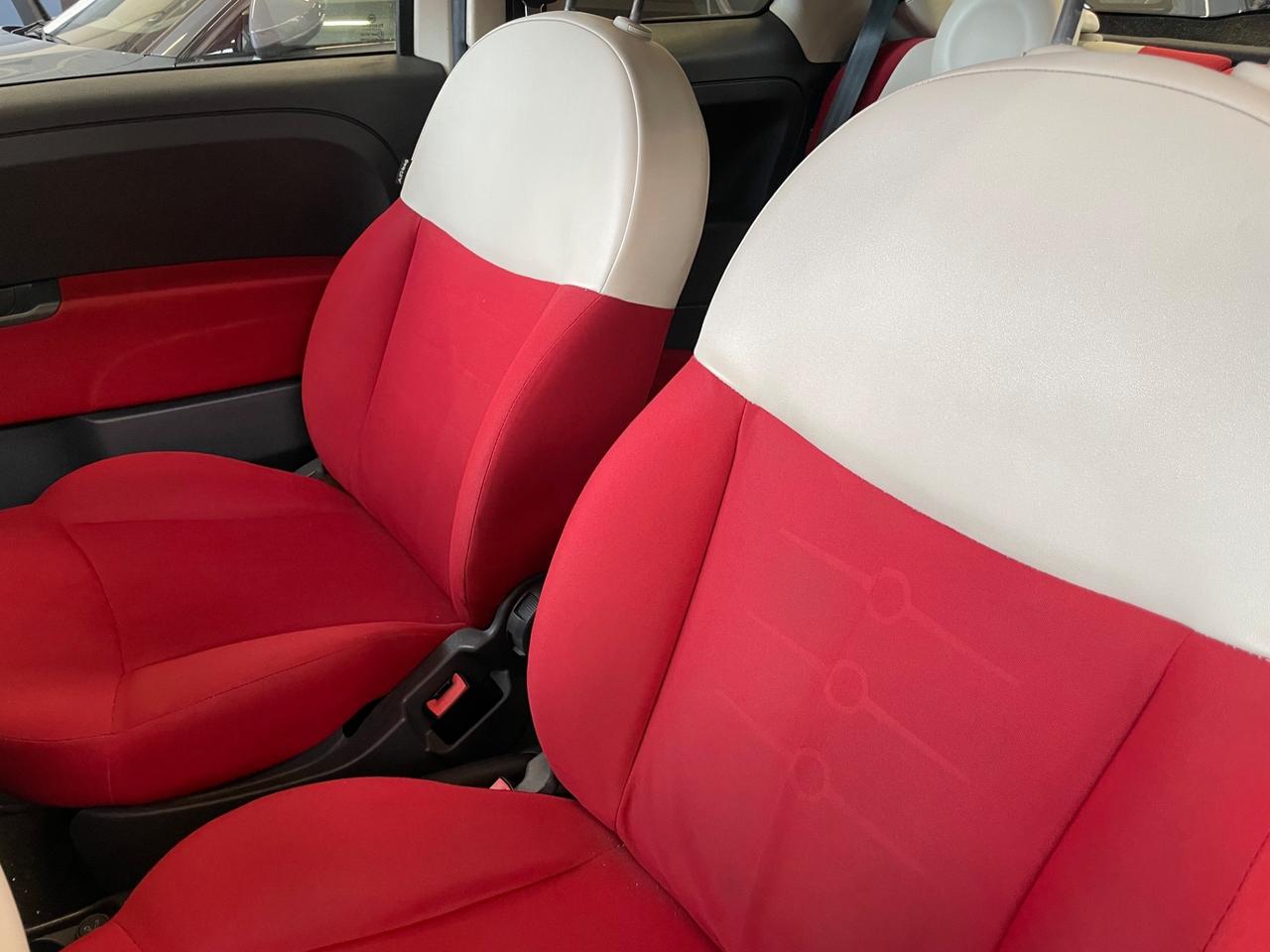 Fiat 500 1.2 Pop CERCHI IN LEGA - NEOPATENTATI - INTERNI ROSSI