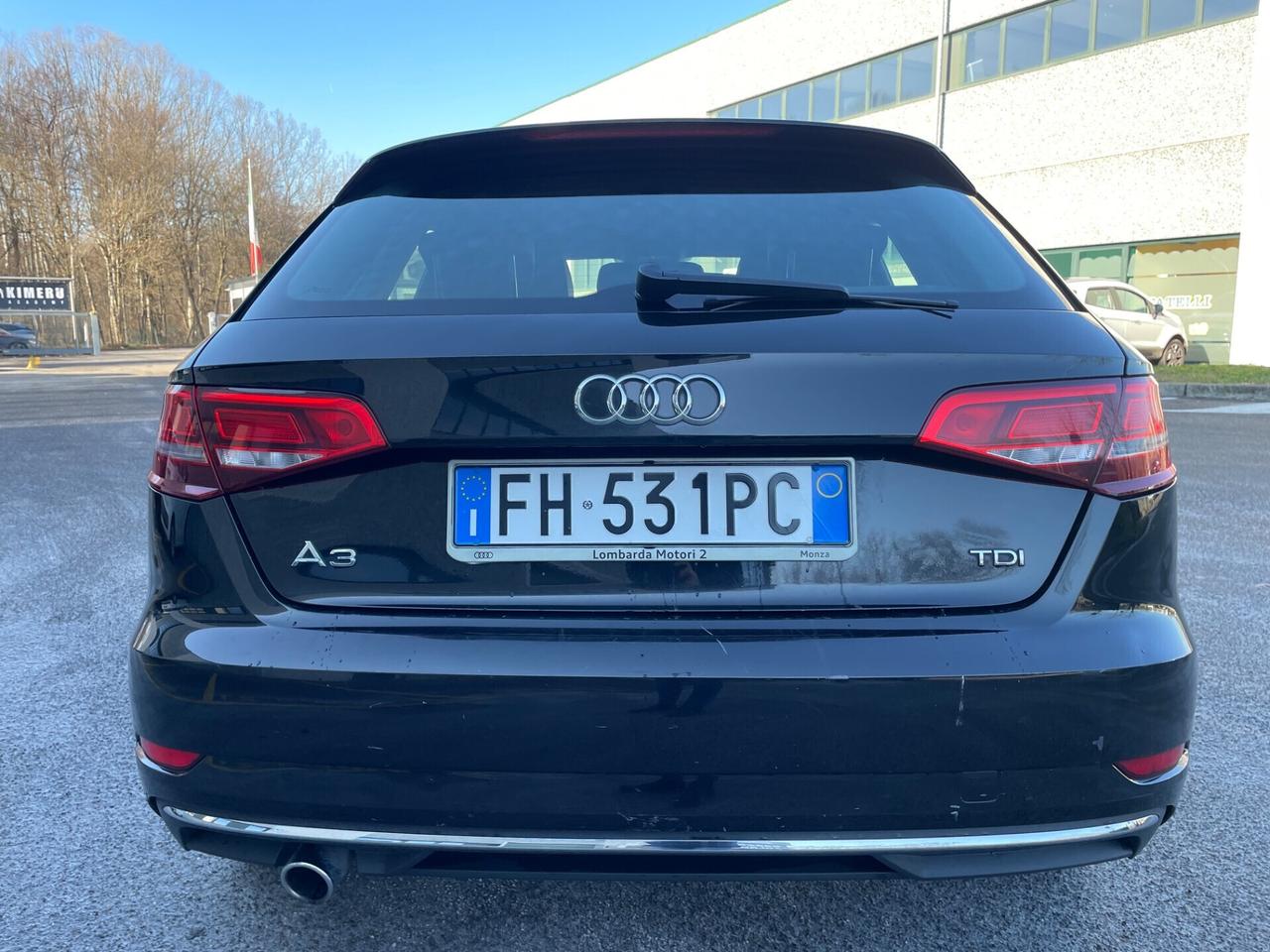 Audi A3 SPB 1.6 TDI *Neopatentati*Pelle*Cerchi*