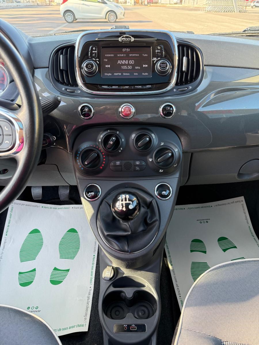 FIAT - 500 - 1.2 Lounge Restyling Tetto Panoramico;