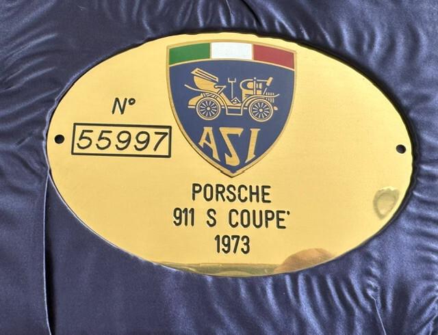 Porsche 911 2400S Coupè ASI ORO