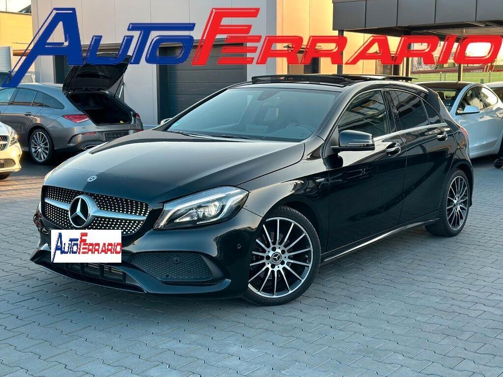 Mercedes-benz A 180 PREMIUM EDIITON FULL LED INTERNI VERSIONE MOTORSPORT NAVY TETTO PANORAMICO APRIBILE