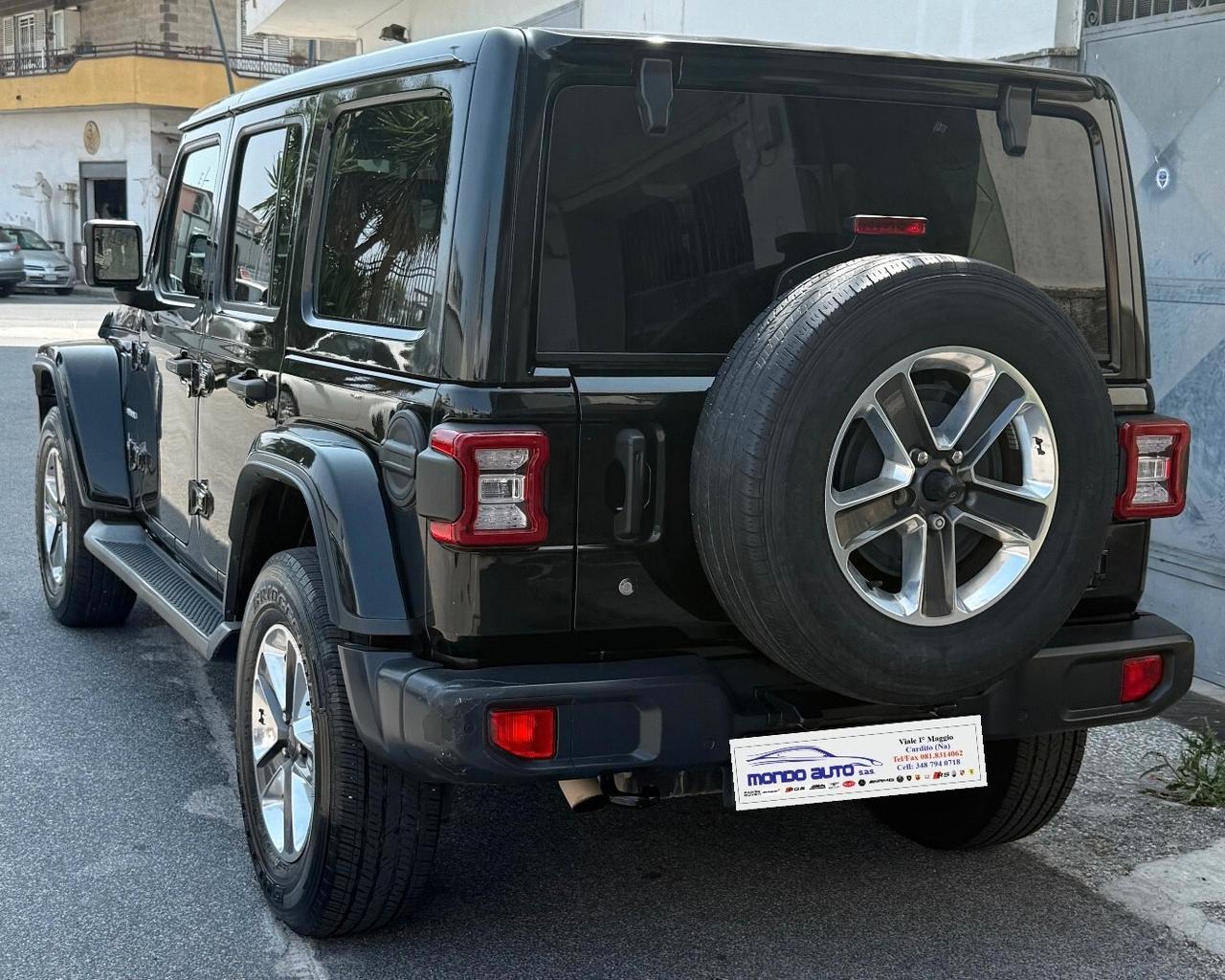 Jeep Wrangler 2.2 D 200 CV AUTO 4WD 5 PORTE UNLIMITED SAHARA