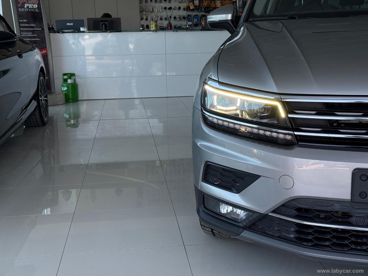 VOLKSWAGEN Tiguan 2.0 TDI DSG 4MOTION Style BMT TETTO APRIBILE