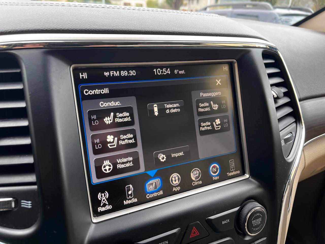 Jeep Grand Cherokee 3.0 V6 CRD 250 CV Multijet II Overland