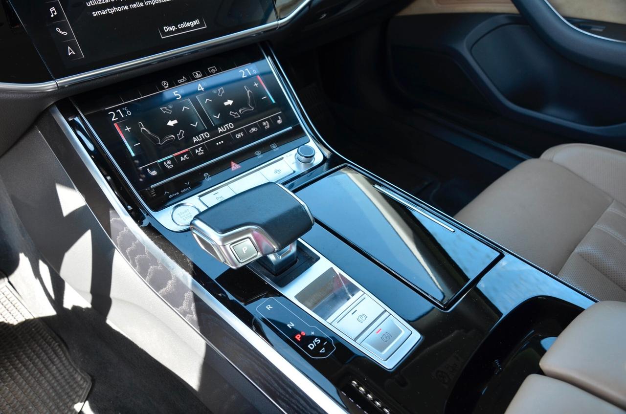 AUDI A8 50 3.0 tdi MHEV QUATTRO 286cv TIPTRONIC, PRIMA VERNICE, IVA ESPOSTA, UFF ITALIANA, SERVICE AUDI, EURO 6D, PERMUTE