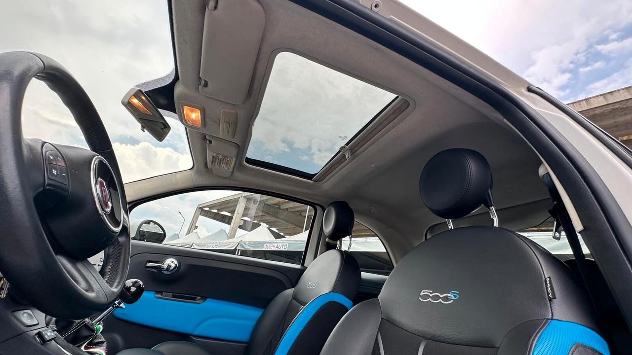 Fiat 500 1.2 SPORT/LOUGE GPL KM CERTIFICATI-UNICO PROPRIETARIO-BOMBOLA GPL CHE SCADE NEL 2031