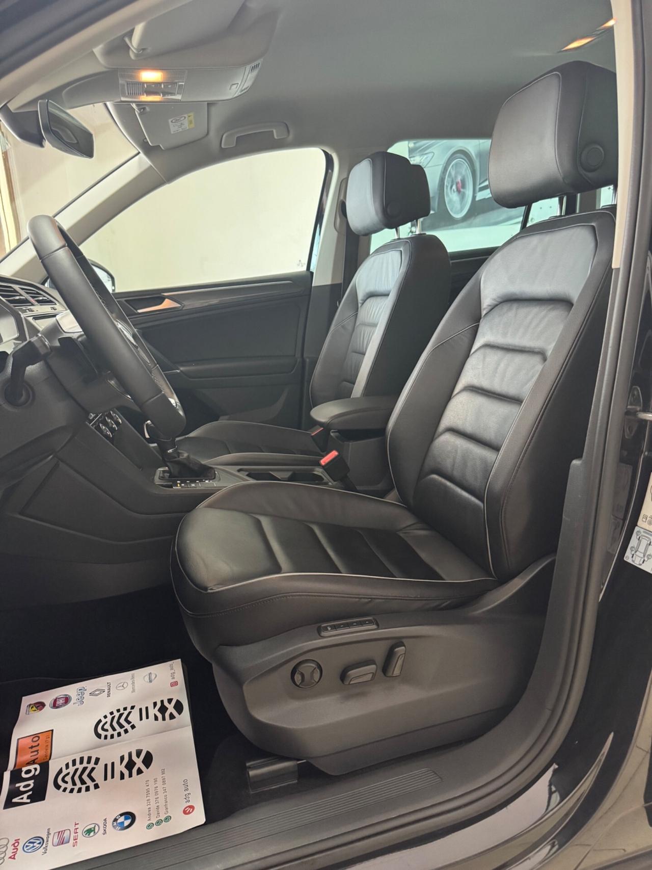Volkswagen Tiguan 2.0 TDI DSG R line 2018 unico proprietario