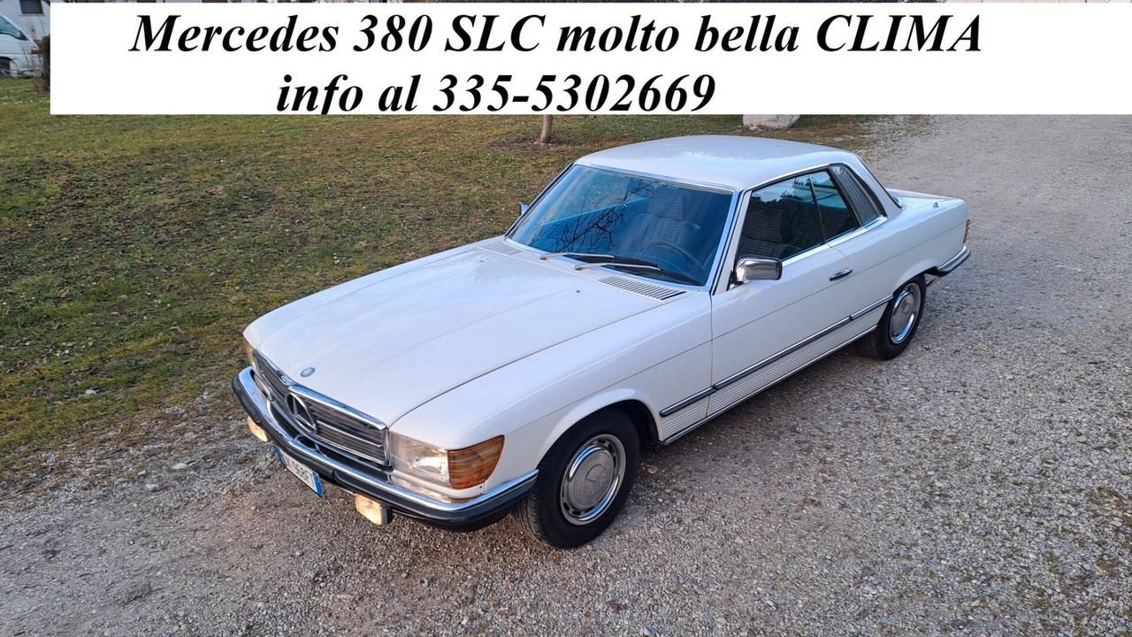 Mercedes-benz SL 380 SLC 380 Very rare LHD european car