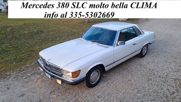 Mercedes-benz SL 380 SLC 380 Very rare LHD european car
