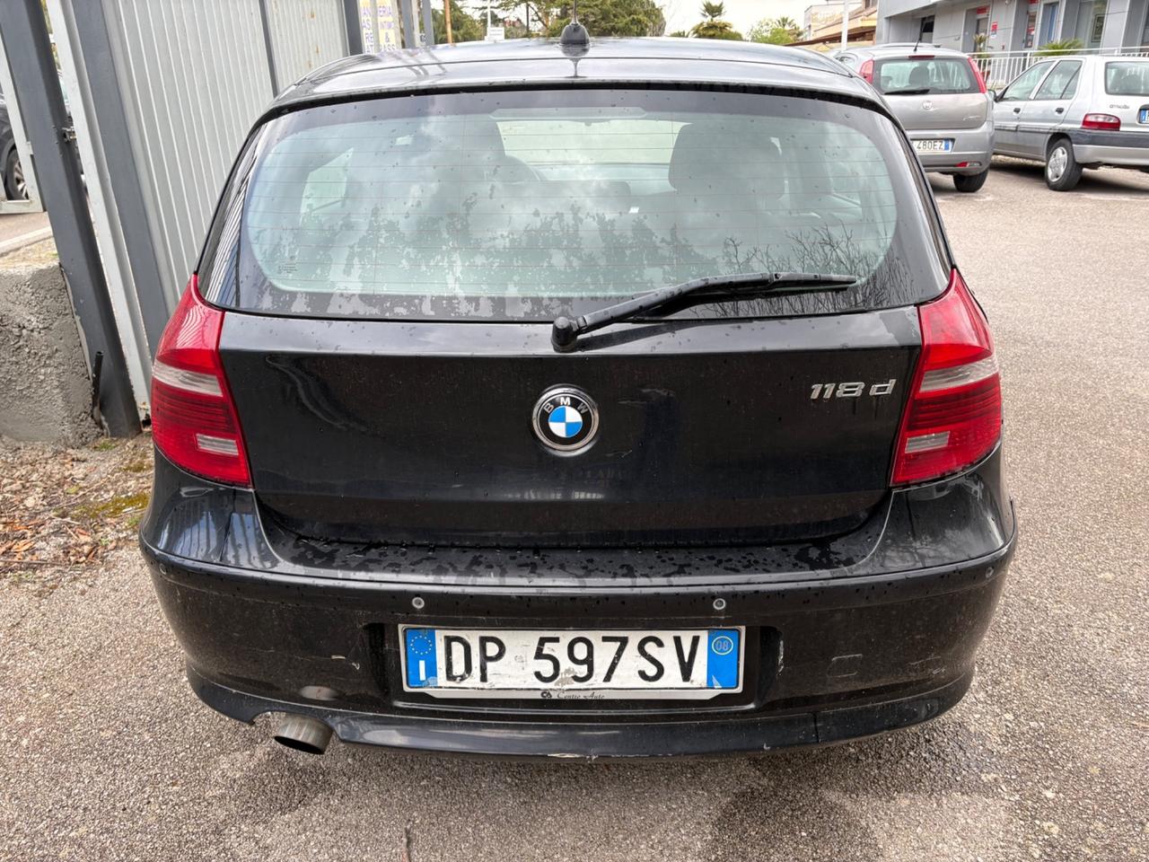 Bmw 118 118d cat 5 porte Attiva DPF
