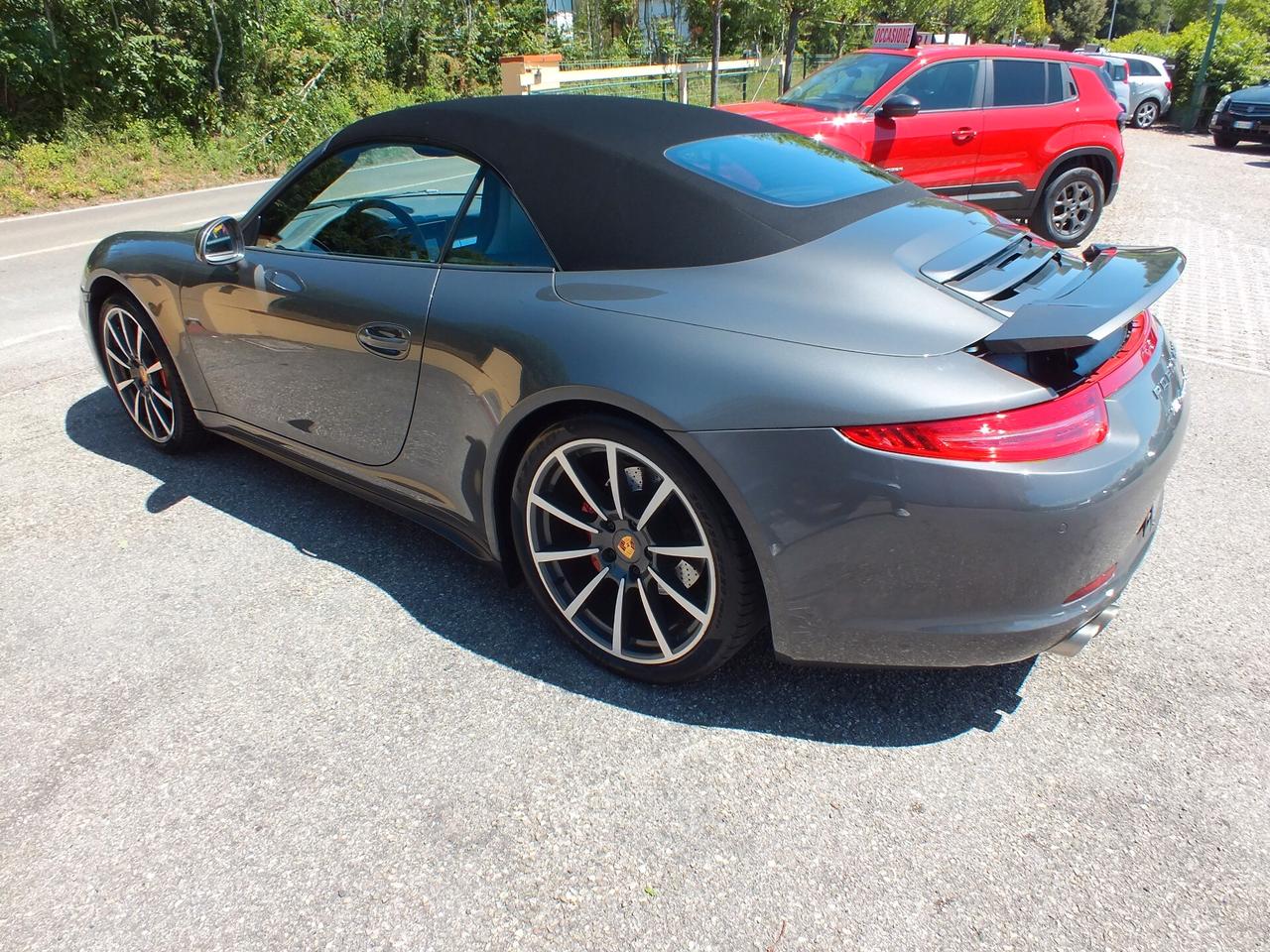 PORSCHE 991 CARRERA 3.8 4-S CABRIO MANUALE! -PORSCHE APPROVED