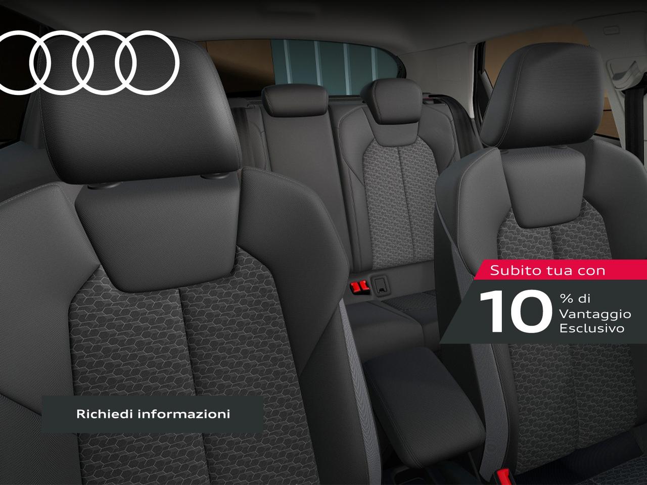 Audi A1 sportback 35 1.5 tfsi identity black s-tronic