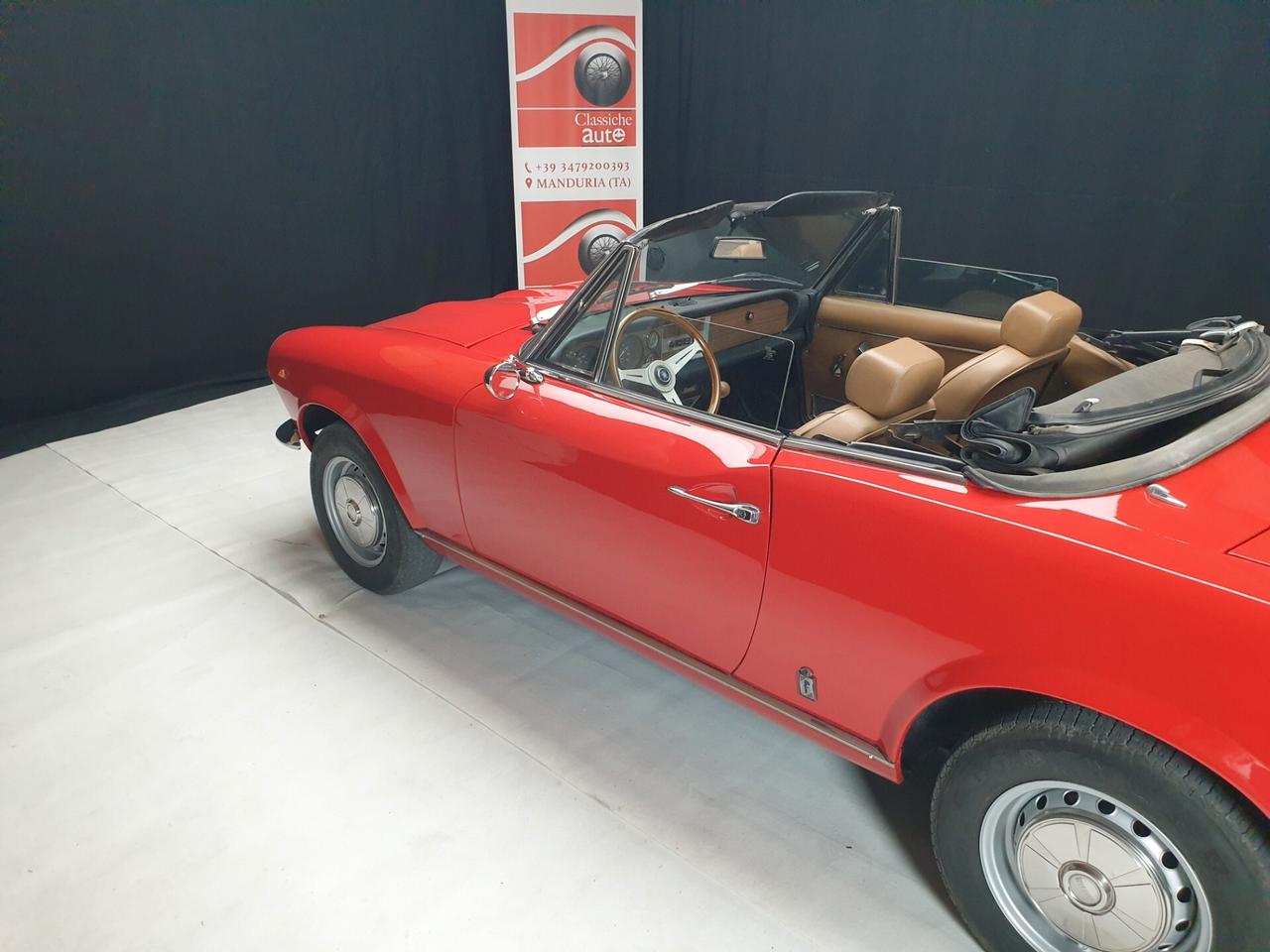 Fiat 124 Spider certif. ASI con C.R.S.