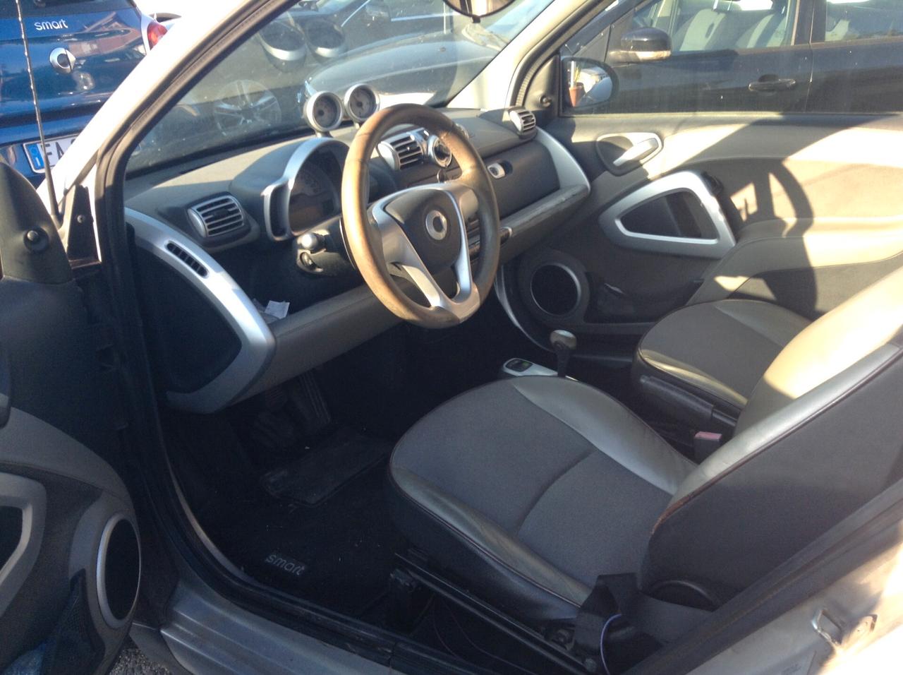 Smart ForTwo 1000 52 kW coupé passion, CERCHI IN LEGA, F1 AL VOLANTE, OROLOGIO & CONTAGIRI, PELLE E TESSUTO!!!!