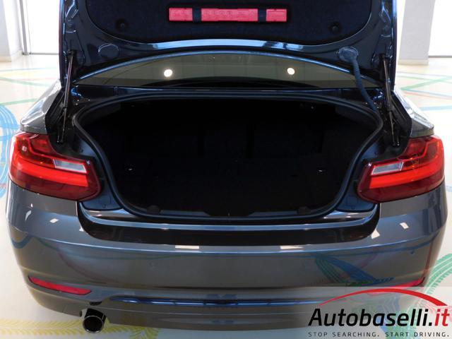 BMW 218 D COUPE SPORT AUTOMATICA 150CV UNICO PROPRIETARIO