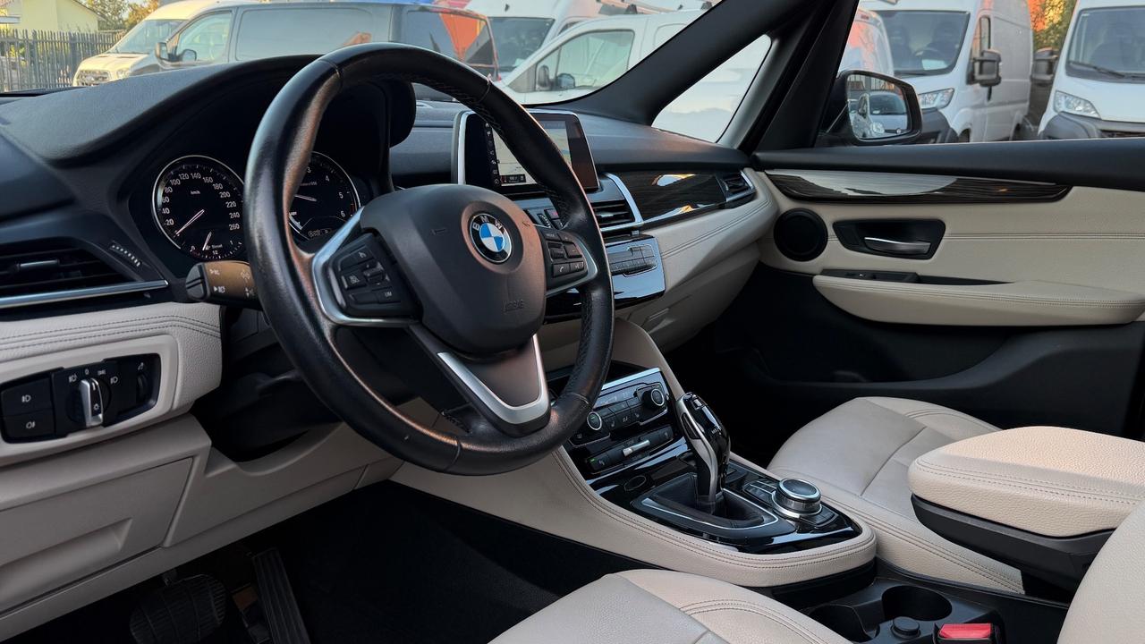 BMW 218D GRAN TOURER 2.0 LUXURY X-DRIVE 150 CV - FULL LED, TETTO, PELLE, PACCHETTO LUCI