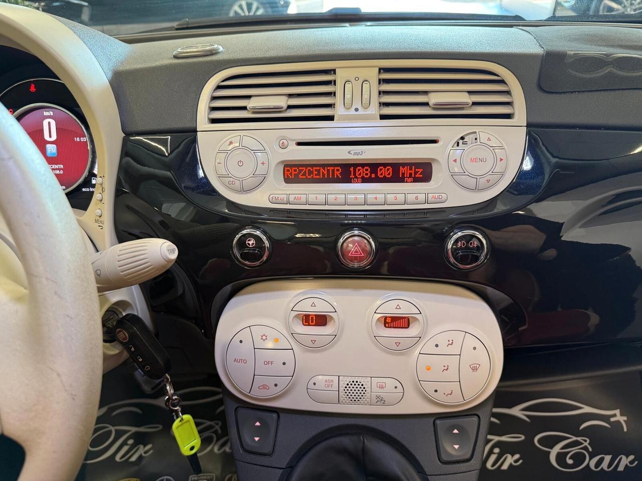 FIAT500C LOUNGE 1.2 69CV PELLE CRUISE ANNO 2015